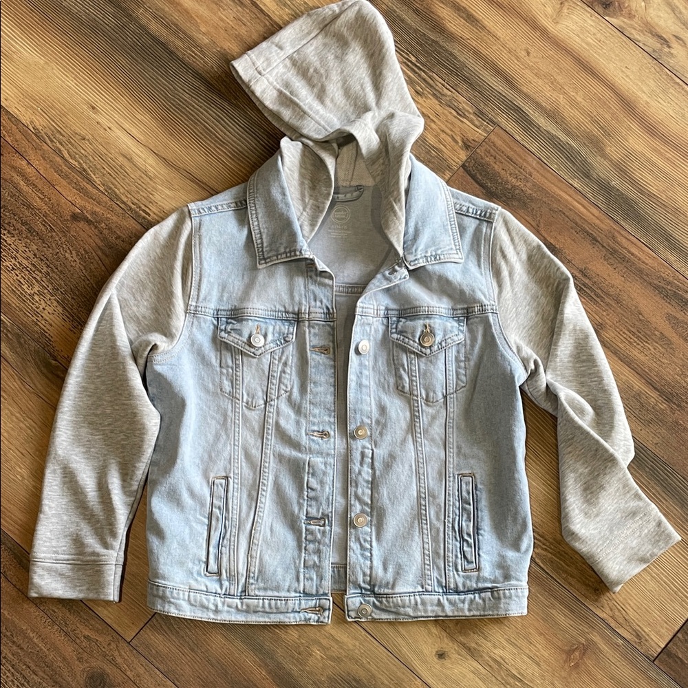 Girls Wonder Nation Light Blue Denim Jacket